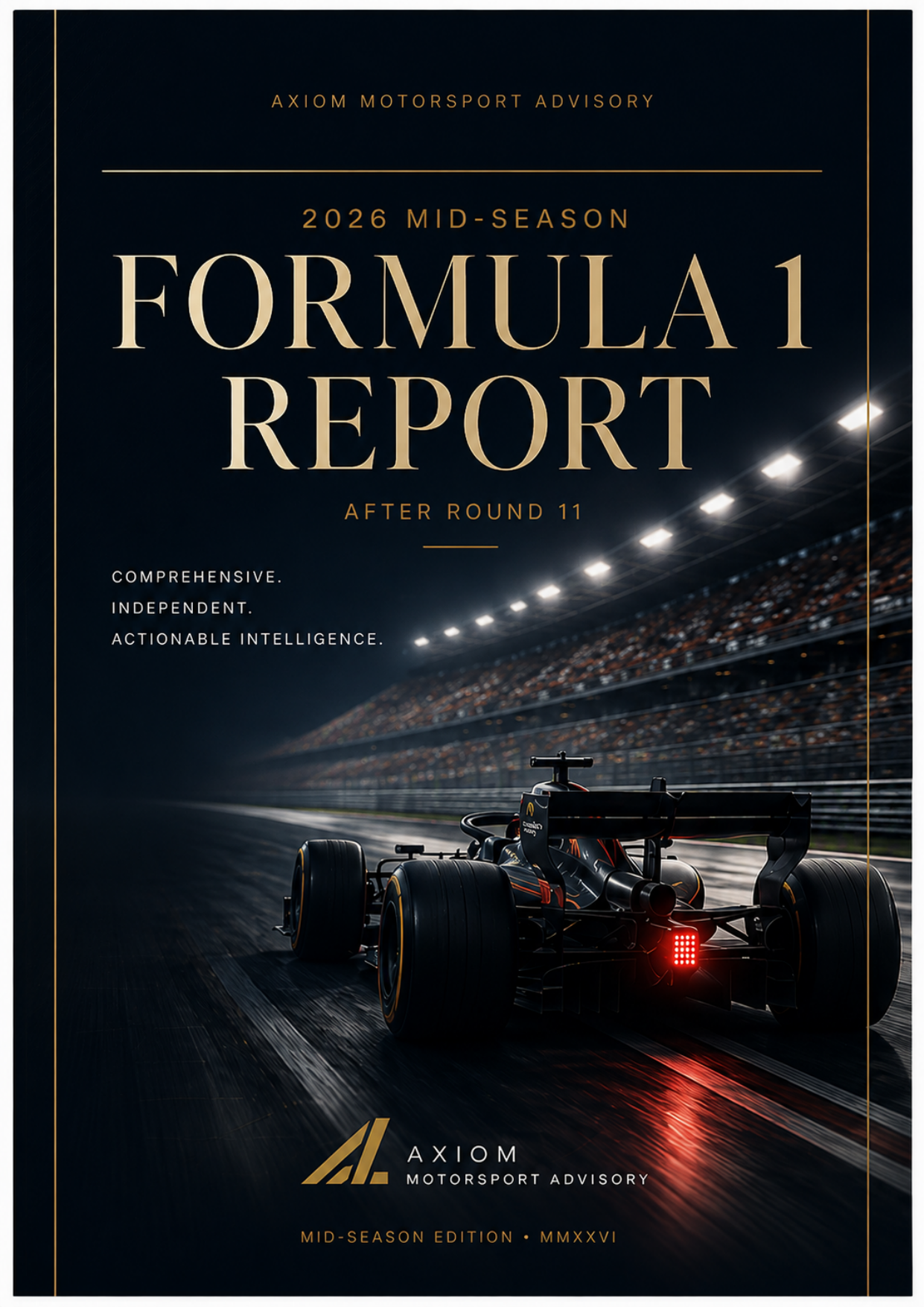 Formula 1 Mid-Season Report 2026 — cover